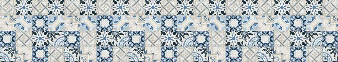 Decoración Floral azul