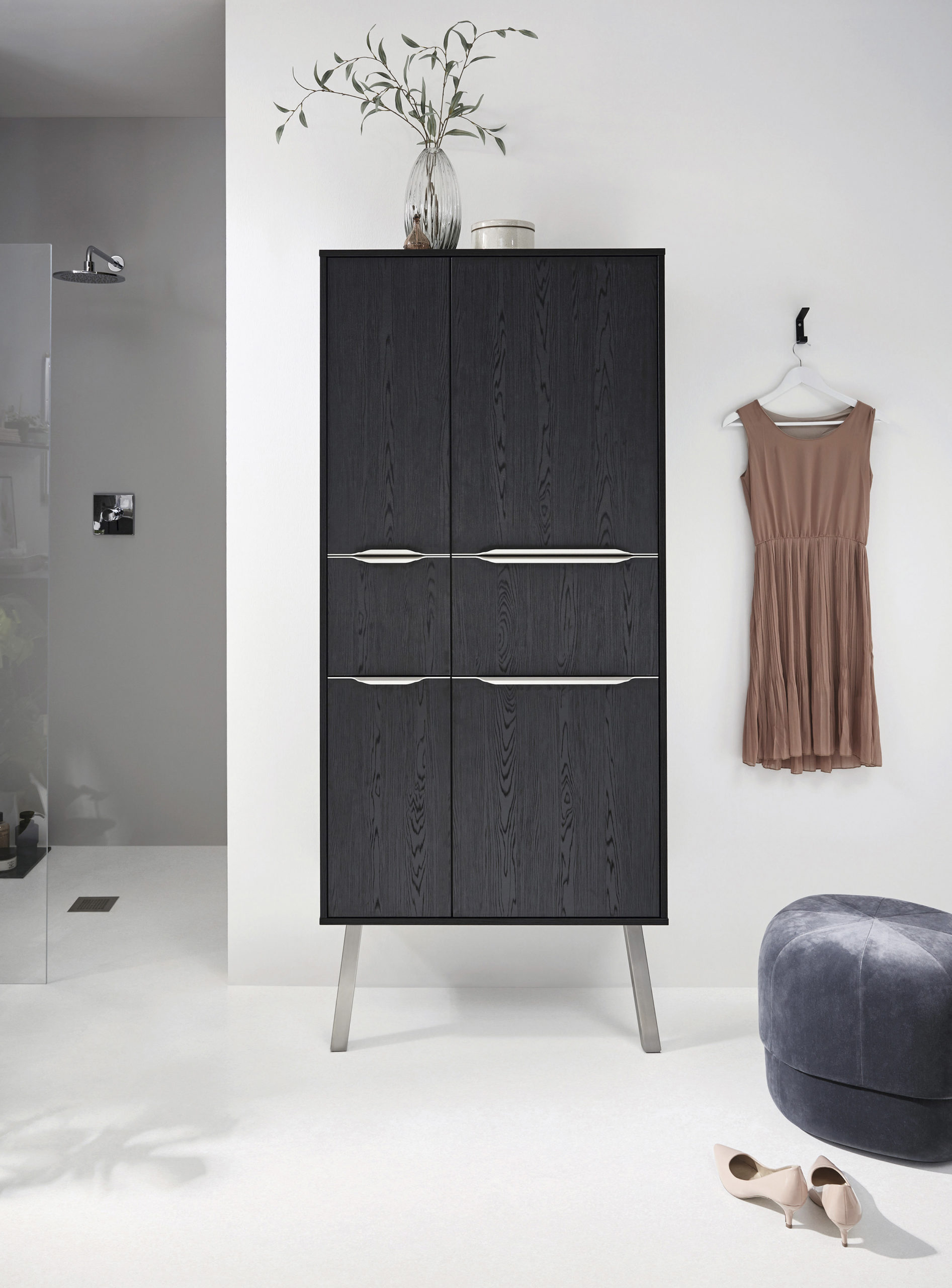 Mueble columna de baño