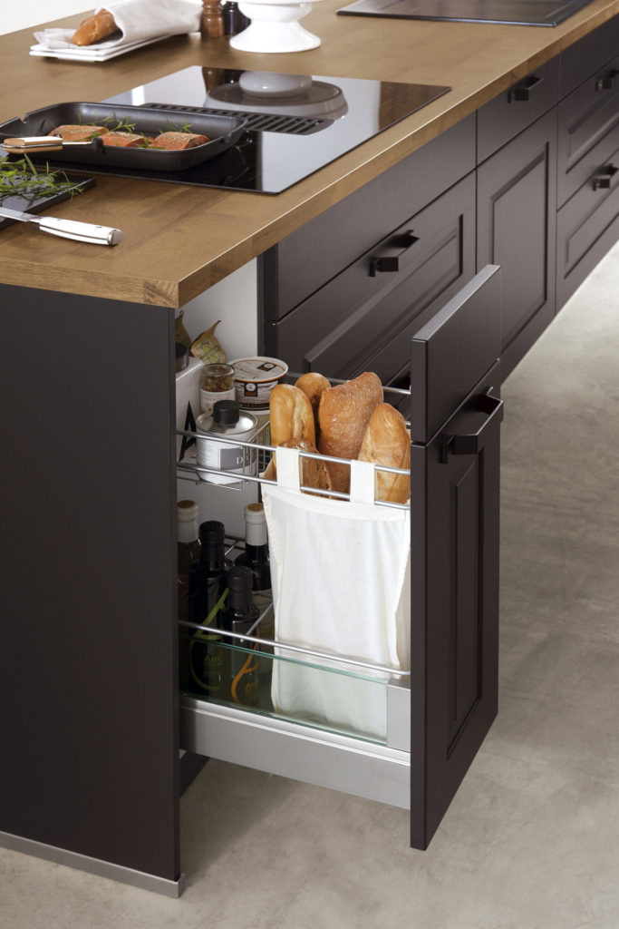 Mueble especial de cocina para bolsa del pan